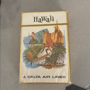 Delta Airlines Playing Cards Hawaii